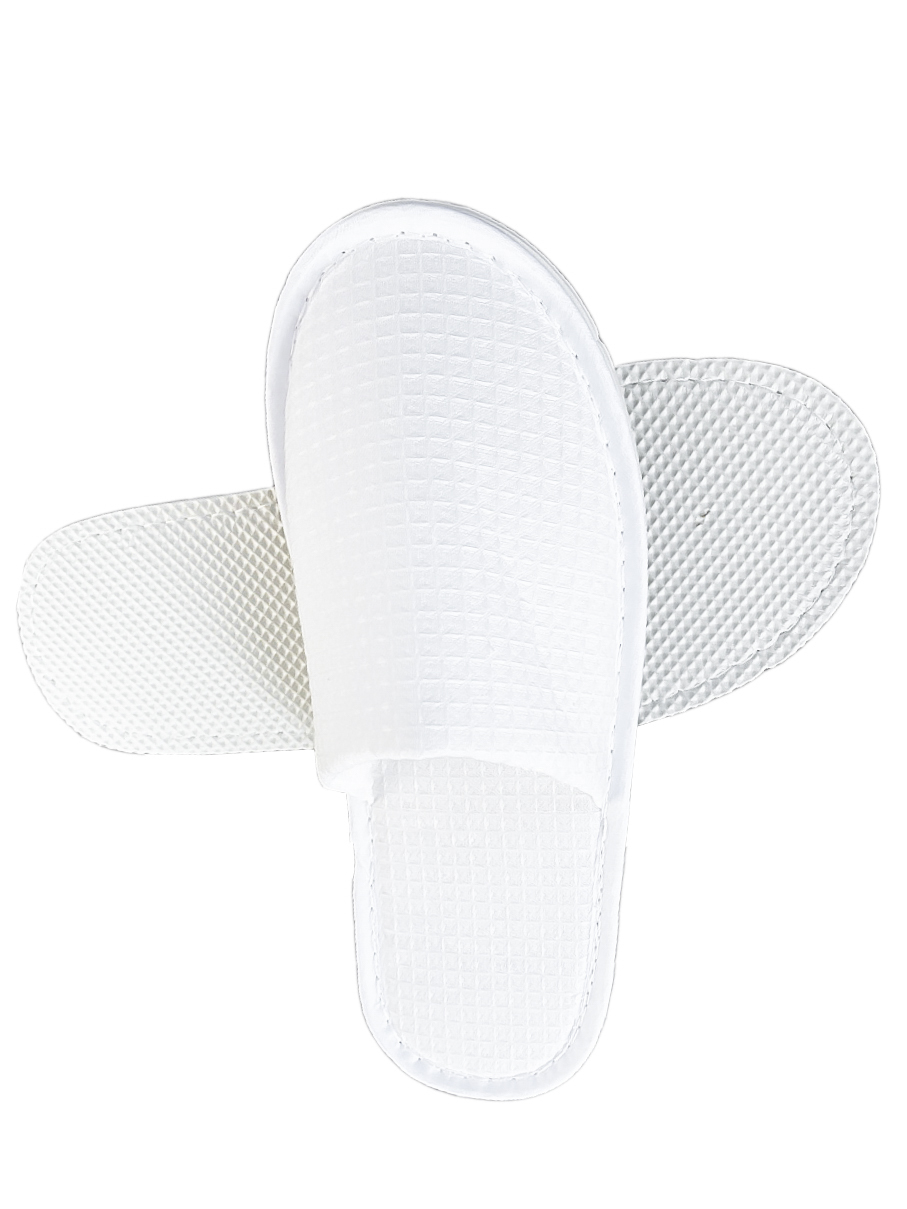 Papuci Hotelieri Waffle  material frotir - Tip Inchis  4mm  calitate excelenta